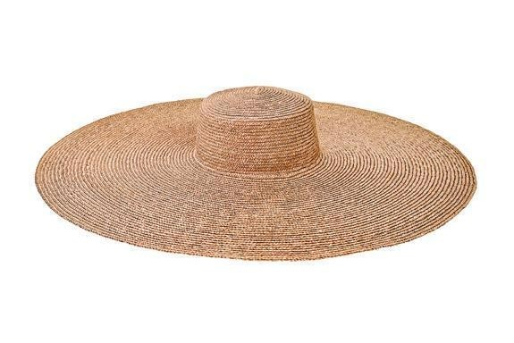 UPF 50 Sun Protection - San Diego Hat Company Wheat Straw Oversized Wide Brim Hat