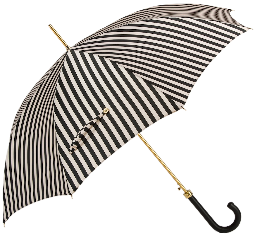 UPF 50 Sun Protection - Pasotti Striped Umbrella