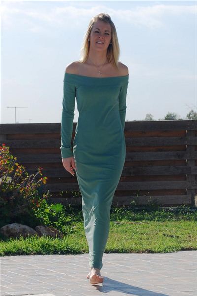 UPF 50 Sun Protection - SunSibility Off the Shoulder Dress