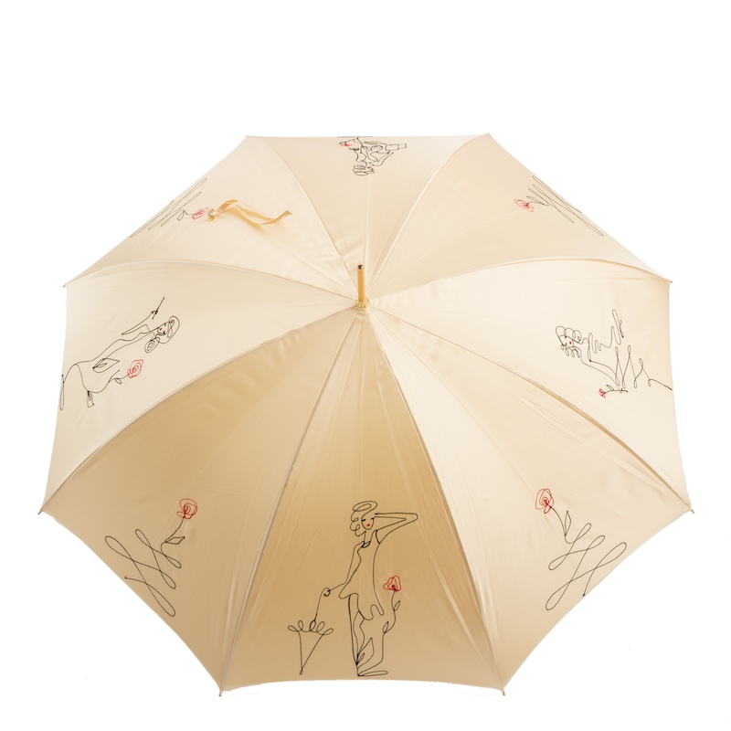 UPF 50 Sun Protection - Pasotti Sketch Umbrella
