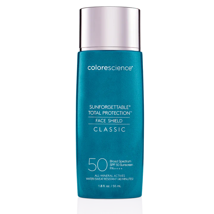 Eco-friendly Reef Safe Mineral Sunscreen - Colorescience Sunforgettable Total Protection Face Shield SPF 50